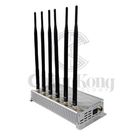 6 Channel Design Anti Cell Phone Signal Blocker High Output Power Continuous Working