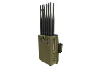 12 Antennas Handheld Signal Jammer All Bands Cellphone 4G/3G/2G GPSL1L2L3L4L5 Blocker