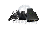 30M 8 Bands High Power 16W Cell Phone GSM 3G 4G GPS Handheld Signal Jammer