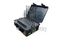 Handheld Suitcase High Power Signal Jammer 12 Bands For 2G/3G/4G LOJACK GPS WiFi