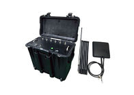 Pelican Case 4 Cooling Fans 200W Drone Signal Jammer 2500MHz
