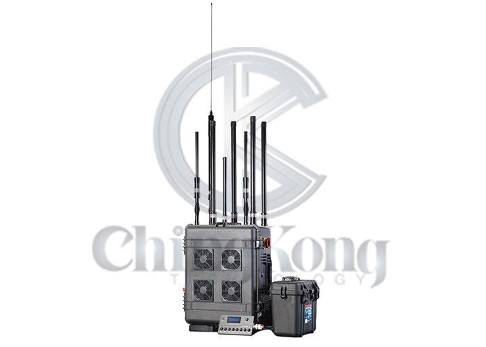Outdoor 6 Bands GPS signal jammer , Wireless Signal Jammer For Jail Project
