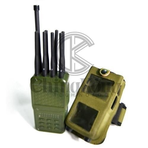 Multiple Bands Portable Cellphone Signal Jammer Wireless With Nylon Cover
