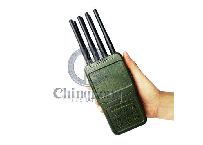 Nylon Cover Portable Signal Jammer GSM DCS 8 Bands 2G 3G 4G LOJACK GPS