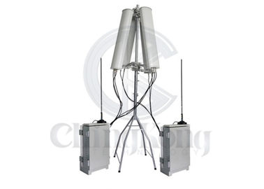 Outdoor 6 Bands 100W 120m Prison Jammer For Jail Project