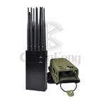 10 antennas Handheld Mobile Phone Jammer Wireless All In One Design block up to 20m
