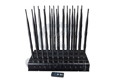 22 Bands Signal Jamming Device 42 Watts WiFi GPS LOJACK 2G 3G 4G 5G