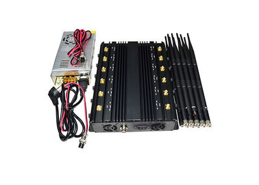 DC 12V GPS Signal Jammer Mobile Phone WIFI LOJACK Signal Blocker 12 Antenans