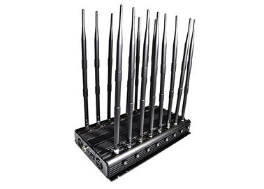 Desktop 16 Channel WIFI Jamming Device Mobile Phone GPS LOJACK Signal Blocker