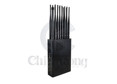 16 Watts Portable Signal Jammer 25m 16 Antennas WiFi GPS LOJACK