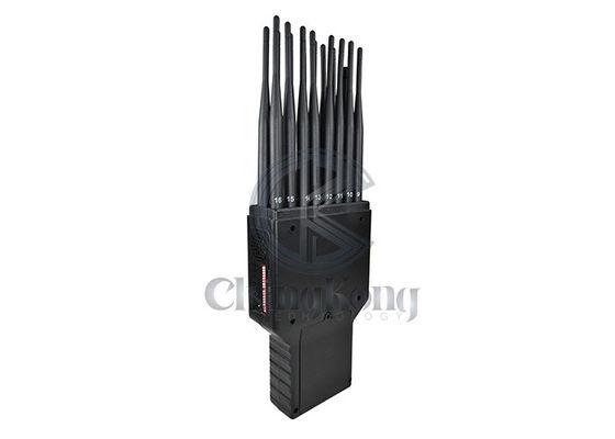 12W 4G 5G WIFI GPS 16 Channels LOJACK Signal Jammer