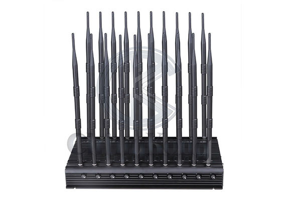 40m 20 Antennas WIFI Signal Jammer 2G 3G 4G 5G Walkie Talkie