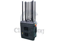 AC110V High Power Signal Jammer 10 Channels 500W 300 Meters