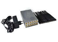 WiFi GPS Lojack Signal Isolator AC240V 20m Mobile Phone Inhibitor 12 Antennas
