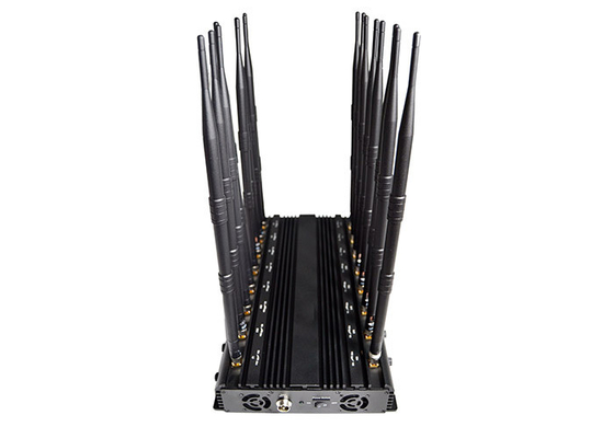 AC110V 16 Channel GPS Signal Blocker Desktop LOJACK WIFI GSM 3G 4G 5G