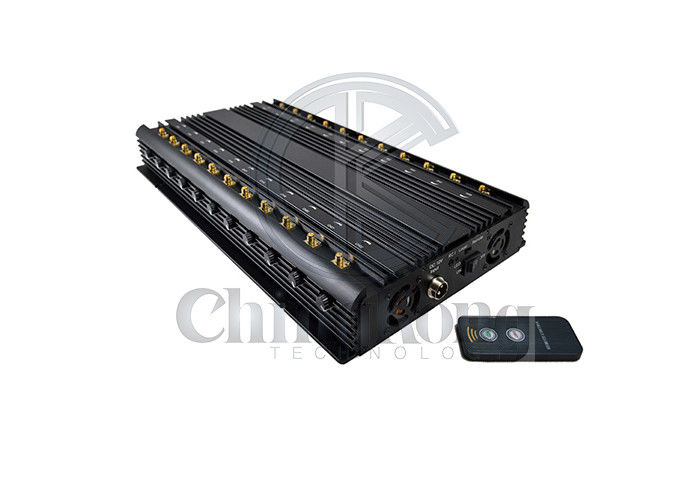 22 Channels Cell Phone Signal Jammer Full Bands 5GLTE 2G 3G 4G Wi-Fi GPS LOJACK