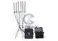 6 Bands 300W Blocking Up To 300m High Power Portable 5G Signal Jammer