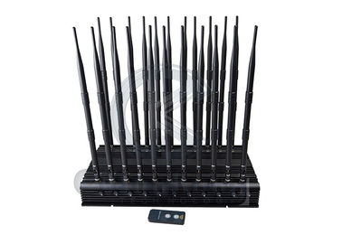 22 Antennas Wireless Signal Jammer Full Bands 5GLTE 2G 3G 4G Wi-Fi GPS LOJACK 42 Watt